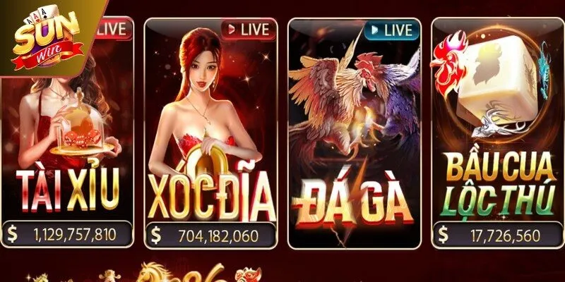 Kho tàng trò chơi đa dạng là yếu tố then chốt giúp Sunwin thành công rực rỡ