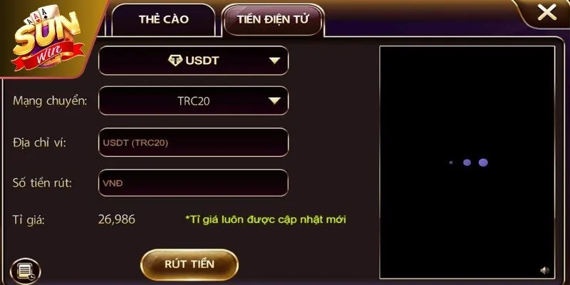 Tốc độ xử lý lệnh rút tiền vượt trội so với các đối thủ.