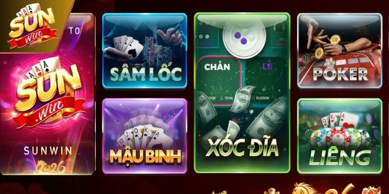 Sâm lốc Sunwin là một trò chơi bài sử dụng bộ bài Tây 52 lá, rất phổ biến